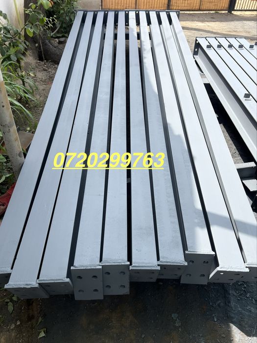Vând structura metalică din stoc 200 Mp  10Mx20Mx4M confecționat din IPE 160
