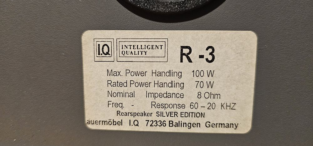 Boxe audio IQ R 3 - monitoare pasive 8 ohm