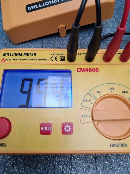 Milliohm Meter EM 480C