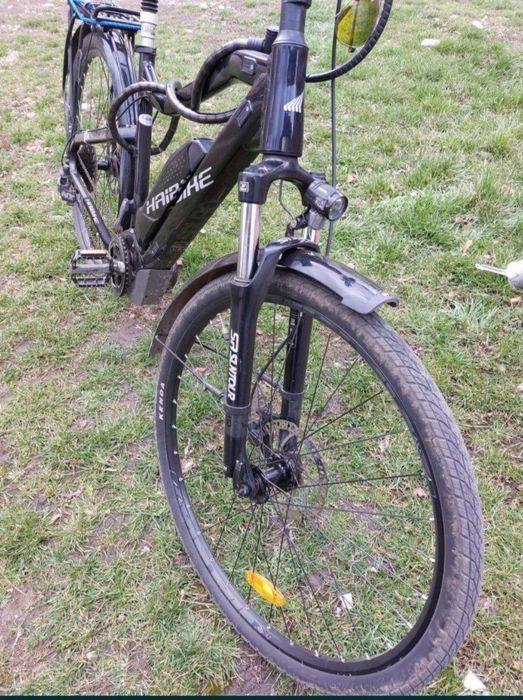 Vând bicicleta Haibike cu motor yamaha