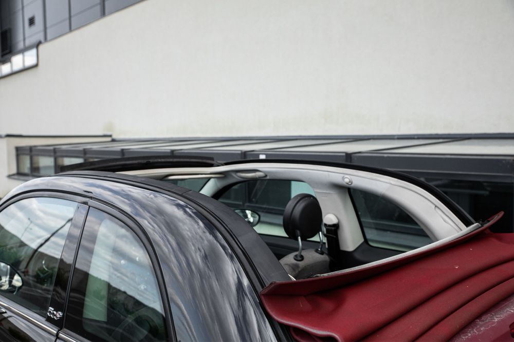 Fiat 500/ 1.2 benzina / cabrio/ decapotabil/ climatronic / posibilitate Rate