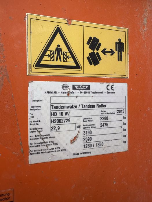 Katok hamm Каток 3т