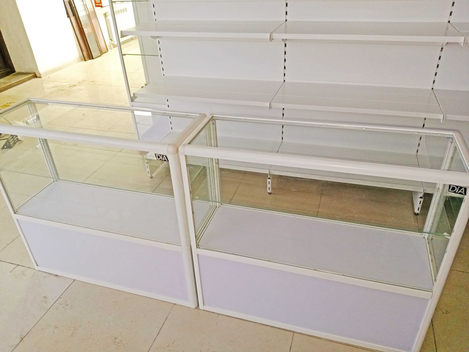 Прилавок витрина, стеклянная, metal oynaly vitrina va prilavkalar