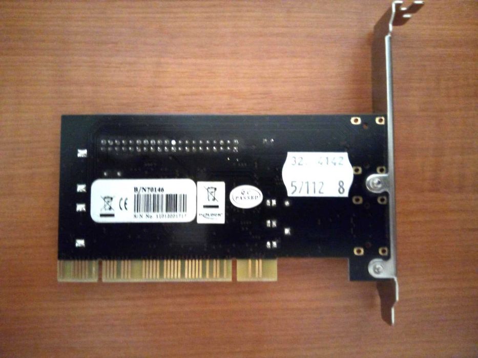 controller pci  2x sata 1x ide