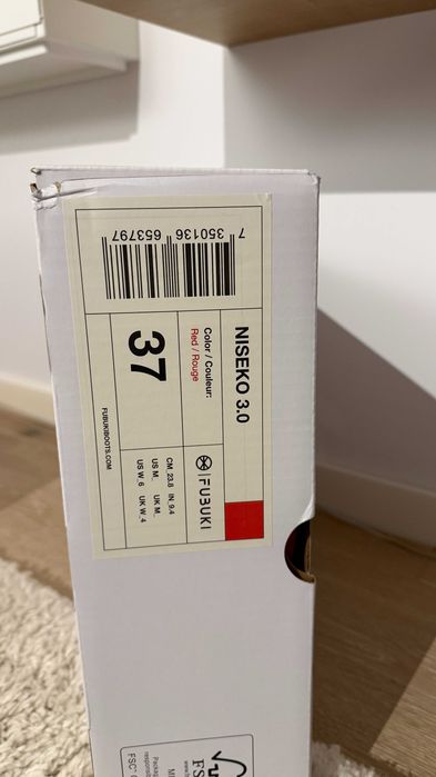 Ghete de iarna Fubuki Niseko 3.0 - rosu