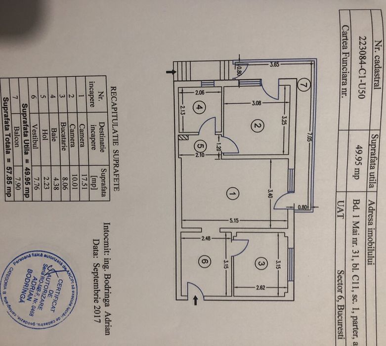 OFERTA SPATIU COMERCIAL de vanzare drumul taberei bld.1 MAI nr19,29,31