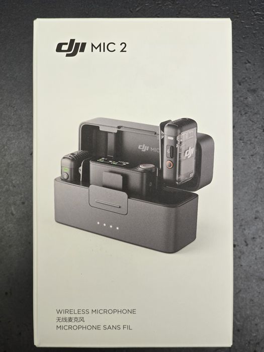 Dji mic 2 full box microfon recorder