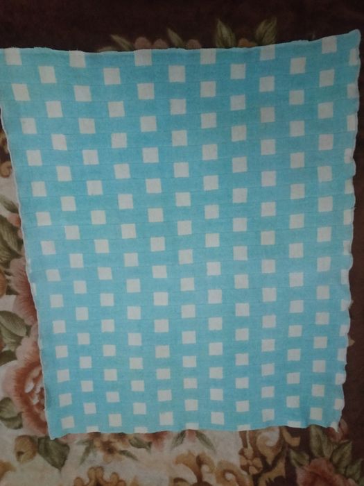 Шерстяное детское одеяло.