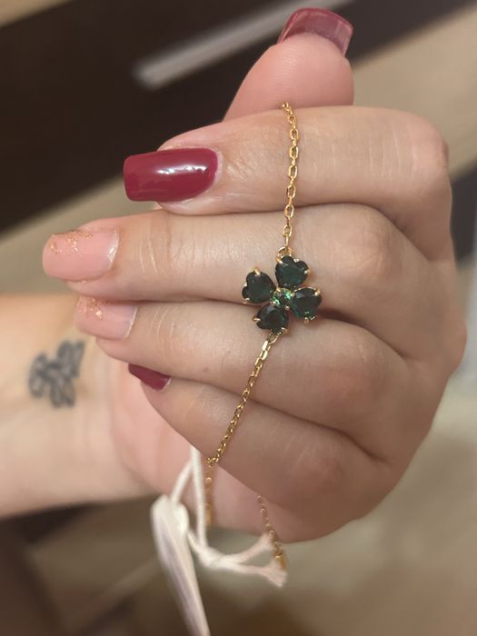 Swarovski Idyllia Clover Green