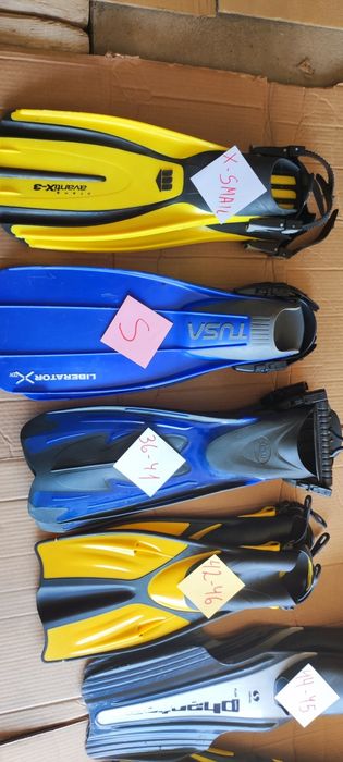 плавници 42.43  46-47 ,маска,шнорхел SEAC SUB , Креси ,Марес ,Бюша Aqu