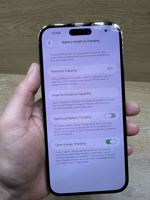 iPhone 14 PRO MAX 128Gb Deep purple 92% battery life