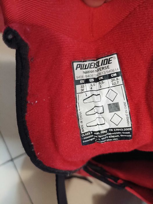 Ролери Powerslide 33-36 номер