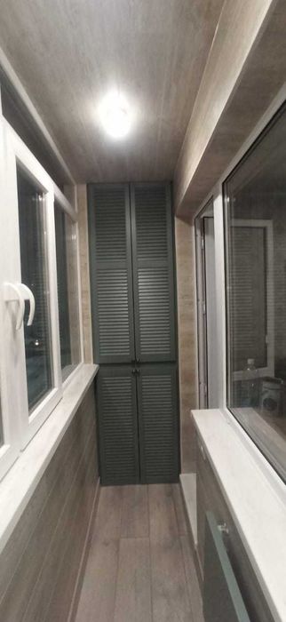 Остекление, расширение, отделка  балконов и лоджия подключ