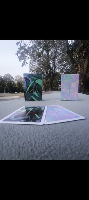 Дизайнерски карти за игра fluid