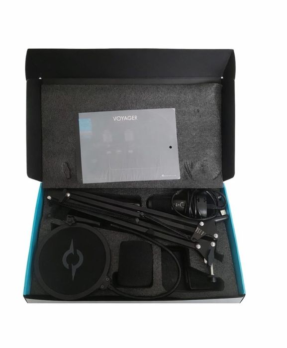 Microfon gaming Aqirys voyager, negru