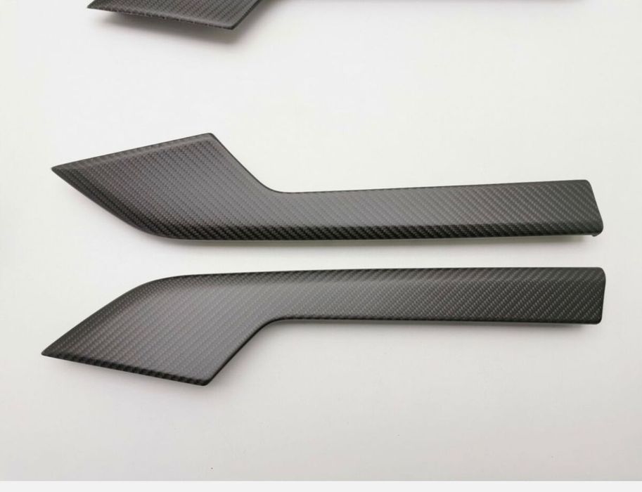 Trimuri CARBON MAT Audi RS4 RS5 S4 S5 A4 A5 B9 8W ORIGINALE ! Ornamente decor