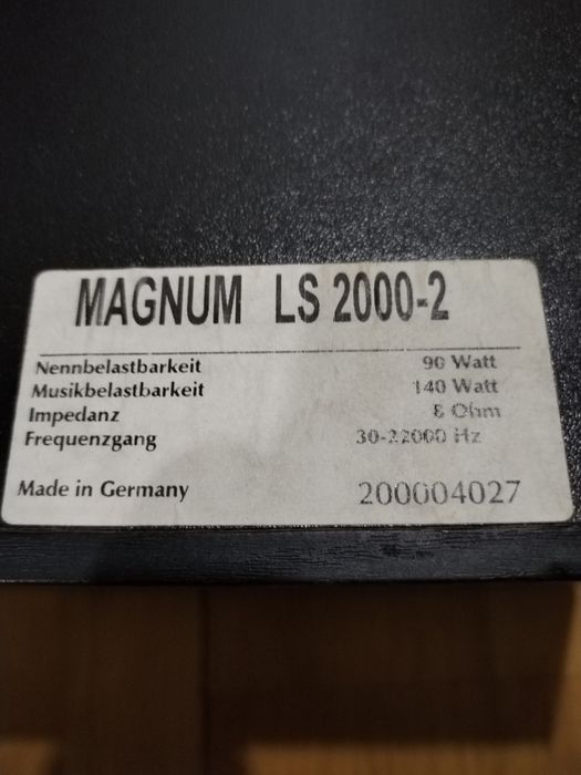 Boxe Magnum 140W pe 8 ohmi Hi-Fi