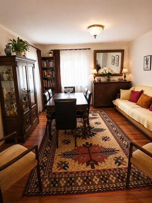 Casă cu 2 locuințe, centrală, garaj și grădină, teren 415 mp, Mezeș/Șos Chitilei /Bucureștii noi