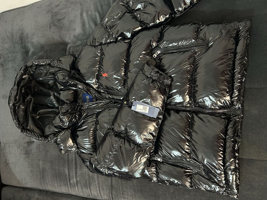 Geaca puffer Polo  cu gluga model premium iarna xxl