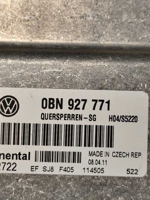 Calculator diferential 0bn927771 Volkswagen Touareg 7P 2012 3.0 Diesel