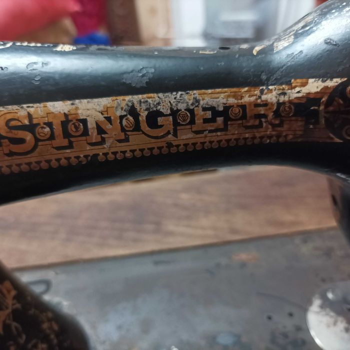 Антиквариат Зингер Швейная машинка рабочая