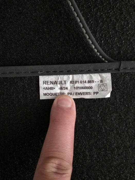 Covorase auto OEM Renault Megane 4