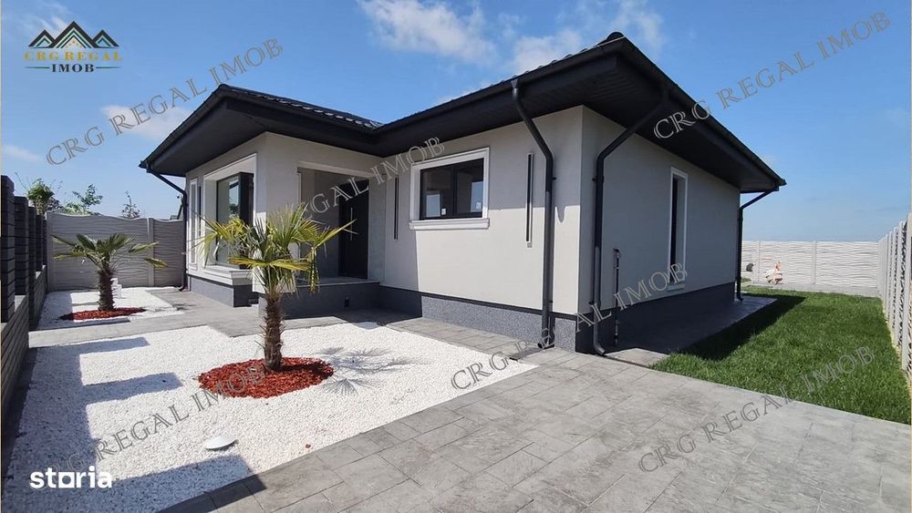 Casa Premium 3 camere 2 bai Teren 375mp comuna Berceni