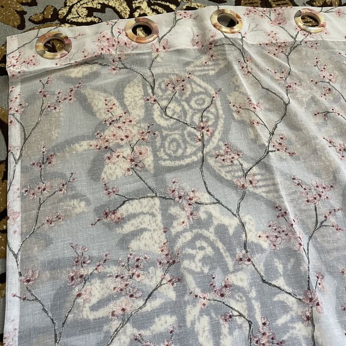 Тюль на люверсах