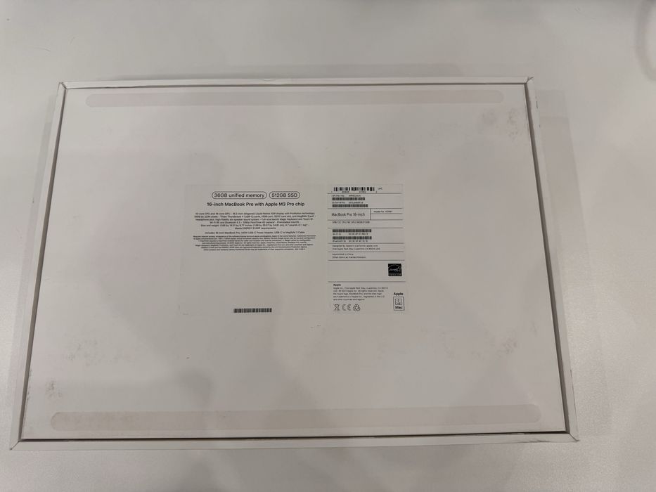 MacBook Pro (M3 Pro) 16 дюймов