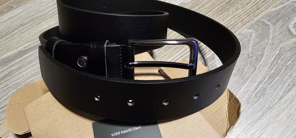 Мъжки колани естествена кожа