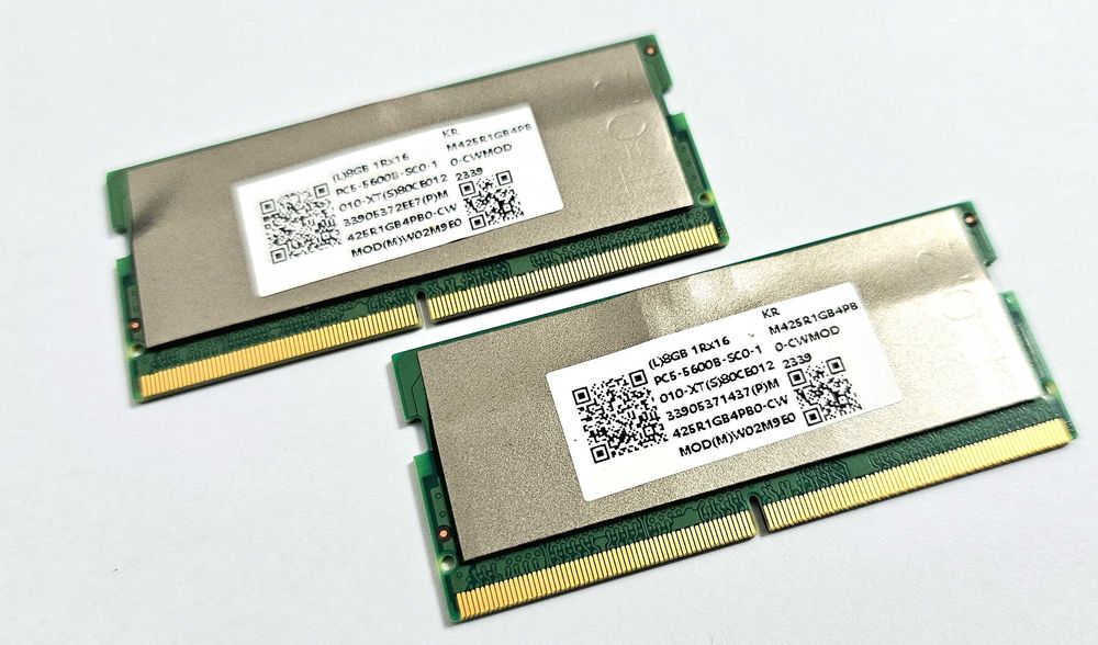 KIT 16 Gb RAM laptop Samsung DDR5 5600MHz PC5-44800