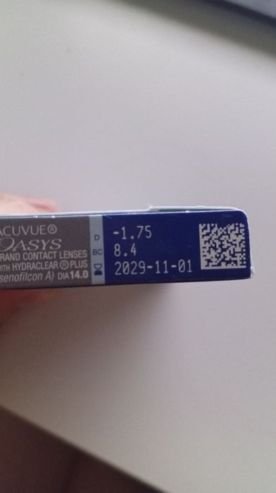 Продам линзы для глаз