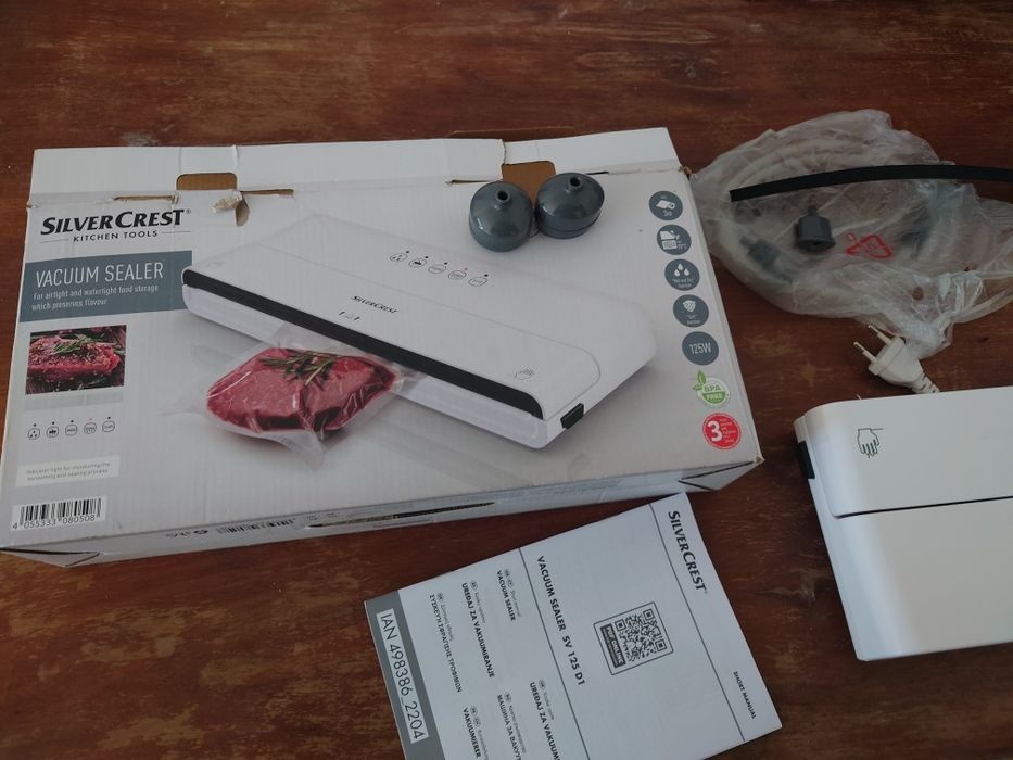 5 броя Немски уред за вакумиране Silver Crest