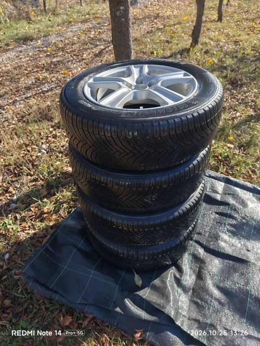 Jante 5X100 cu Michelin 205 60 16 All season