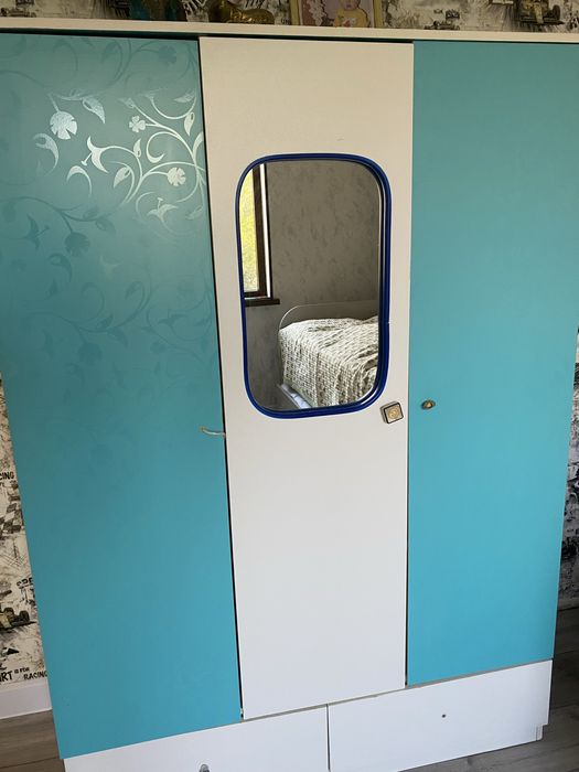 Детский шкаф и кровать