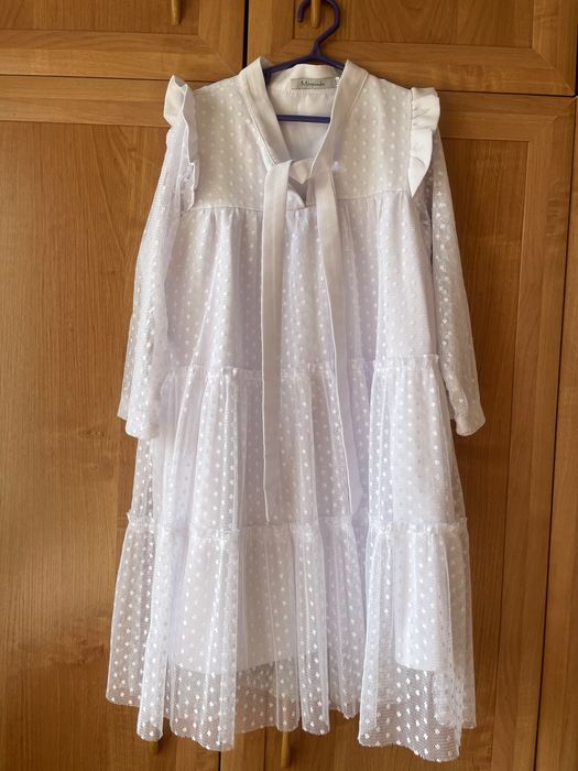 Белое платье для девочки