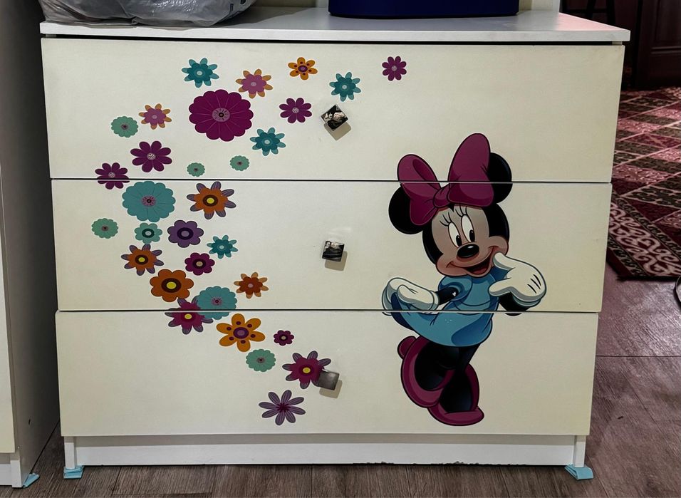 Детский мебель. Кровать. Шкаф. Комод.