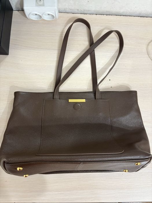 сумка new six коричневая