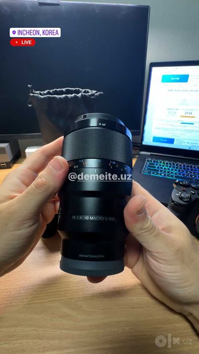 Sony FE 90mm f/2.8 Macro G OSS (Stomatologlar uchun)