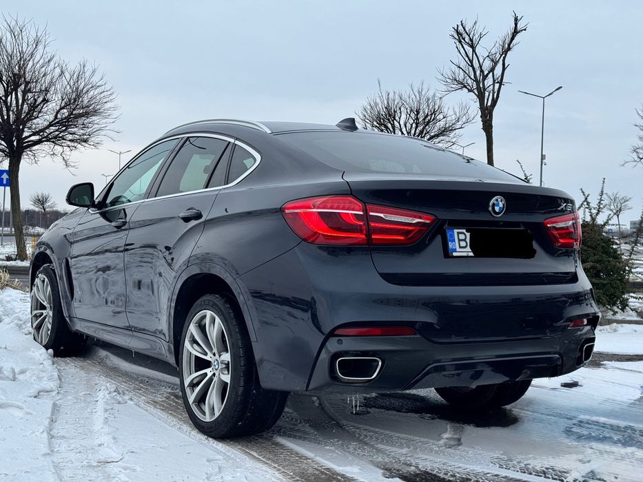 Bmw X6 / M Paket / An 2016 / 3.0d 313 cp / soft clouse/ laser / camere