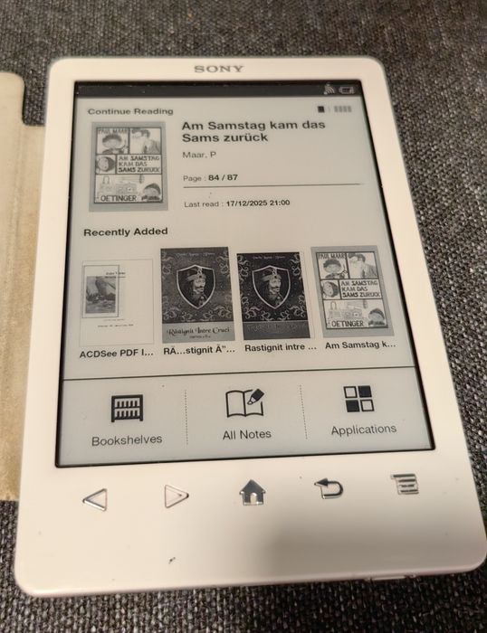 Ebook Sony Reader PRS-T2 Alb