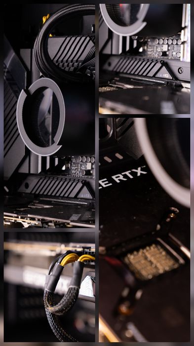 PC Gaming Intel 11600KF, RTX3080, 64 GB RAM.