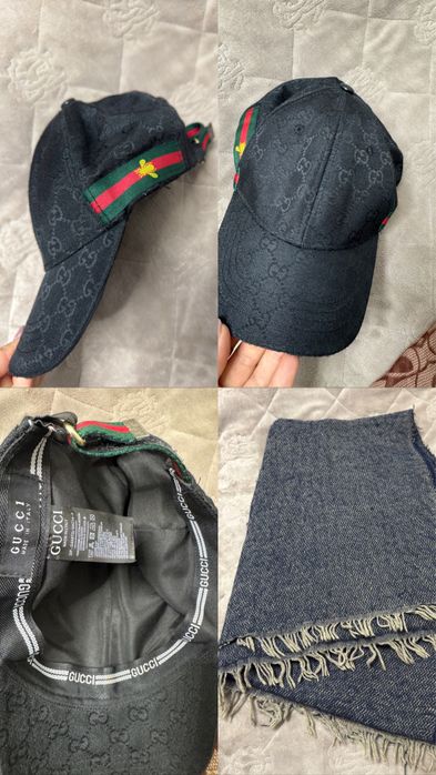 Шапка, шарф, кепка