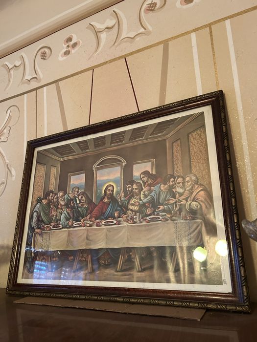 Tablou  „Cina cea de Taină” reproducere după pictură clasică