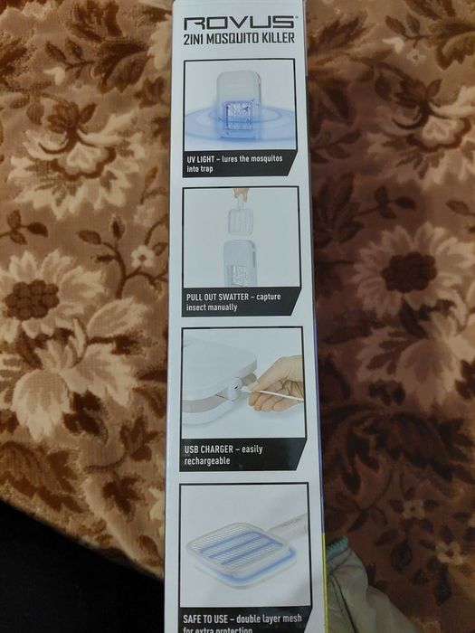 UV  лампа против  комари  и  насекоми  . Мощност  5 V