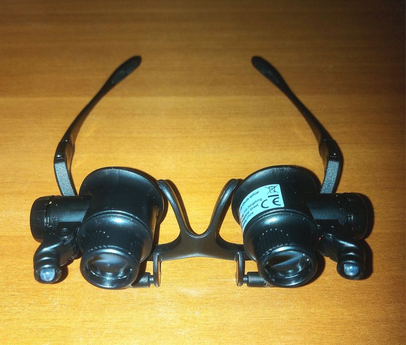 Продам очки лупа с светодиодом