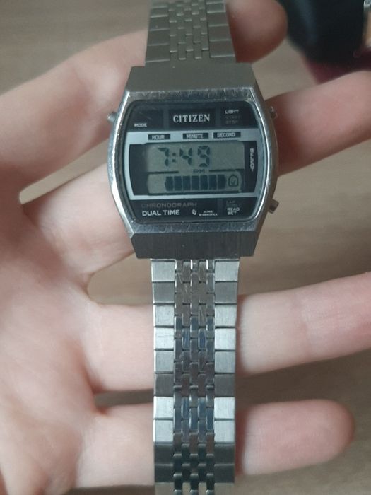 Ceas  Citizen Digital Chronograph Dual Time - Model 4-099273 K