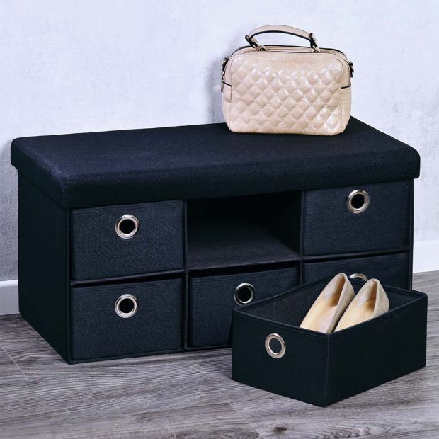 Табуретка с кутии за съхранение