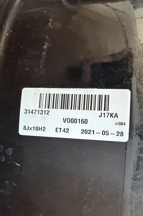 Jante 18 5x108 Originale Volvo XC90  XC60  XC40 V90 V60. S90. S60