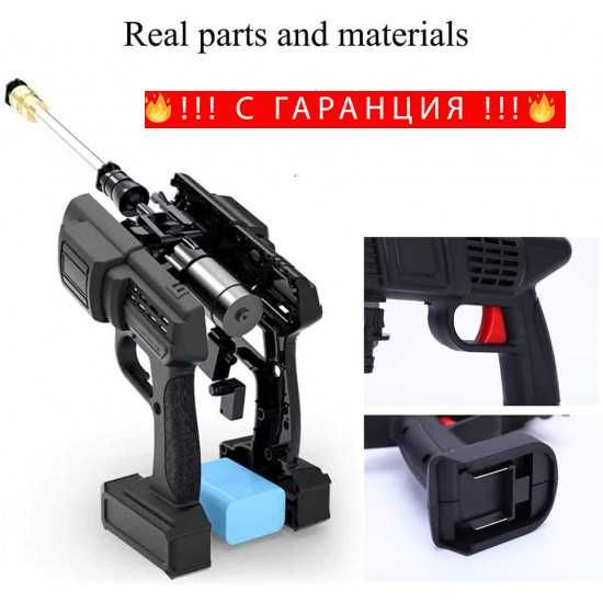 НЕМСКА Акумулаторна Водоструйка 48v 8 ah в куфар и зарядно + ЛЕД ФЕНЕР